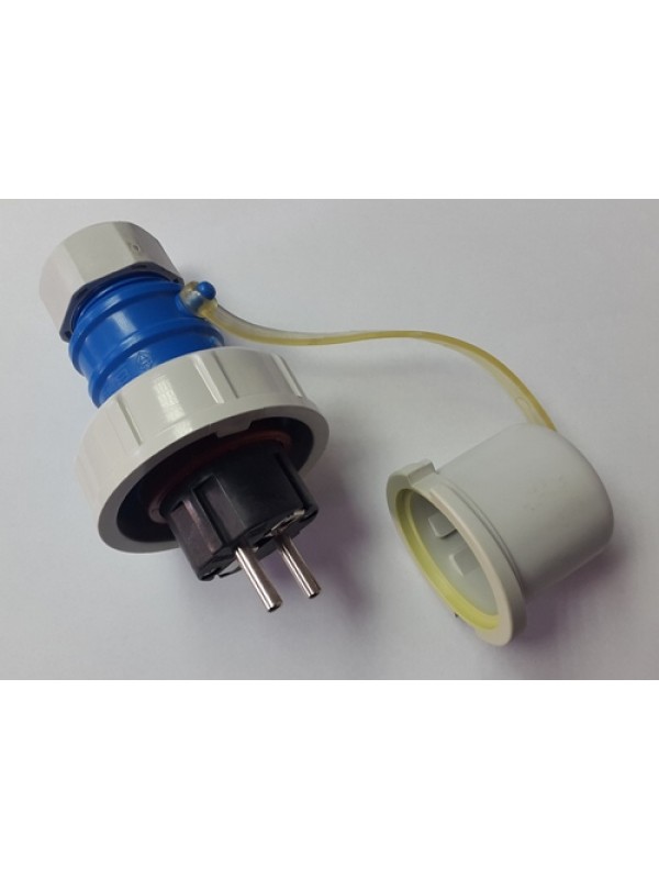 Stecher 16A, IP67, 2P+PE, cod 736 Bals Elektrotechnik